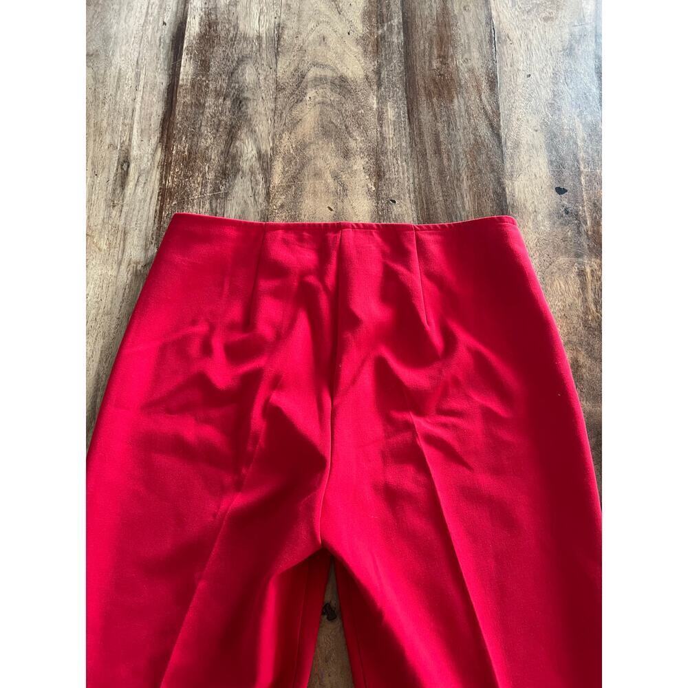 Trina Turk Women's Pink Tavia High-Rise Wide-Leg Pants Size 0 - Picture 9 of 9